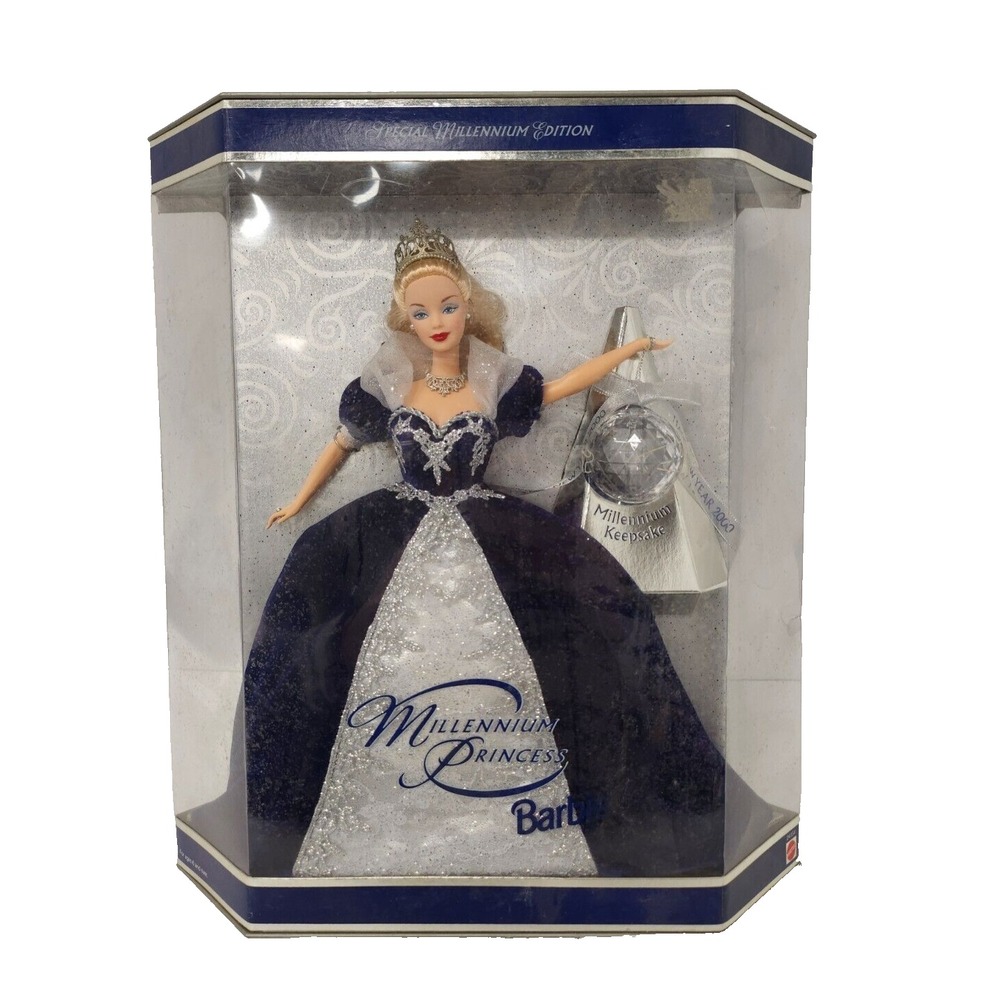 Vintage 1999 Millennium Princess Barbie Doll Special Edition Collectible NEW